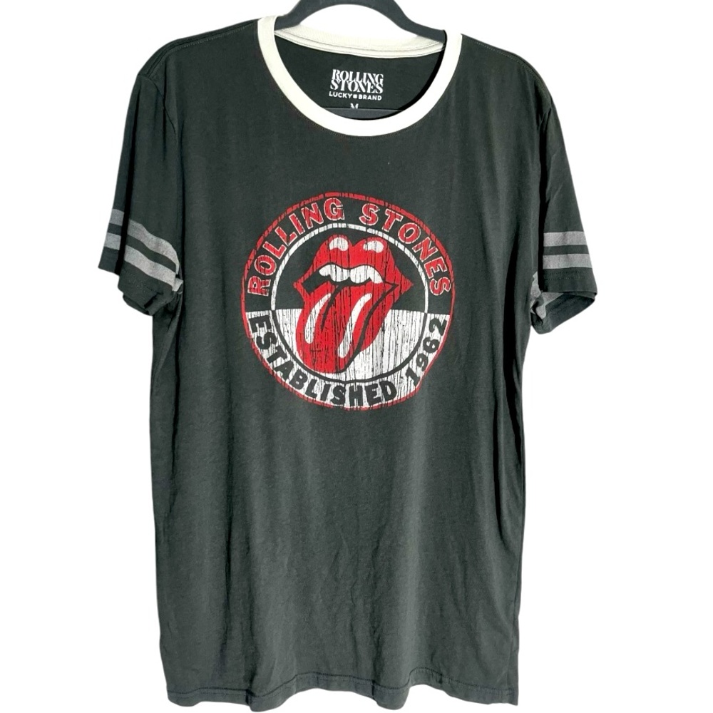 The  ROLLING STONES Lucky
Brand Established 1962 T-Shirt. NWT